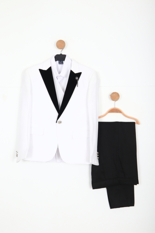 boy suit 2-5 years old 23908-2 - FLORİ KİDS