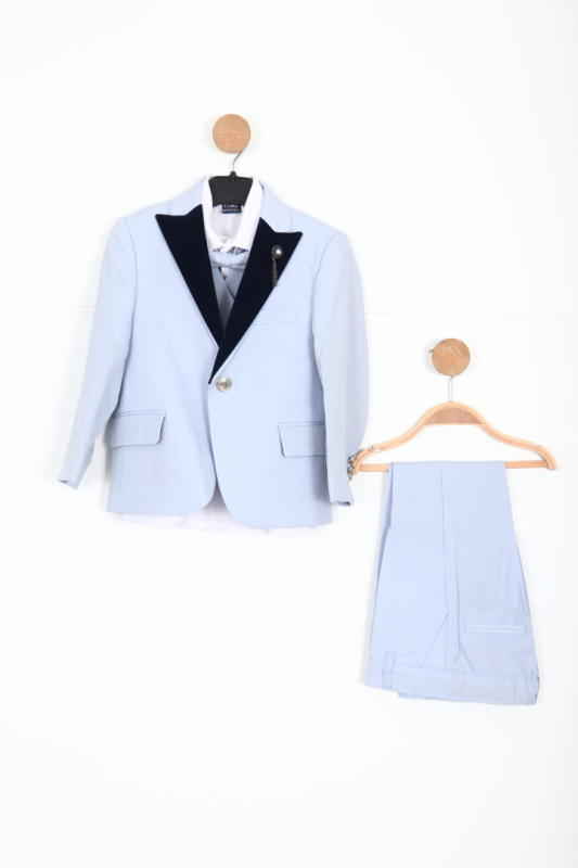 boy suit 2-5 years old 23908-2 - FLORİ KİDS