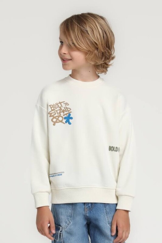 boys sweatshirt 4-8 years old 1861 - ESCABEL