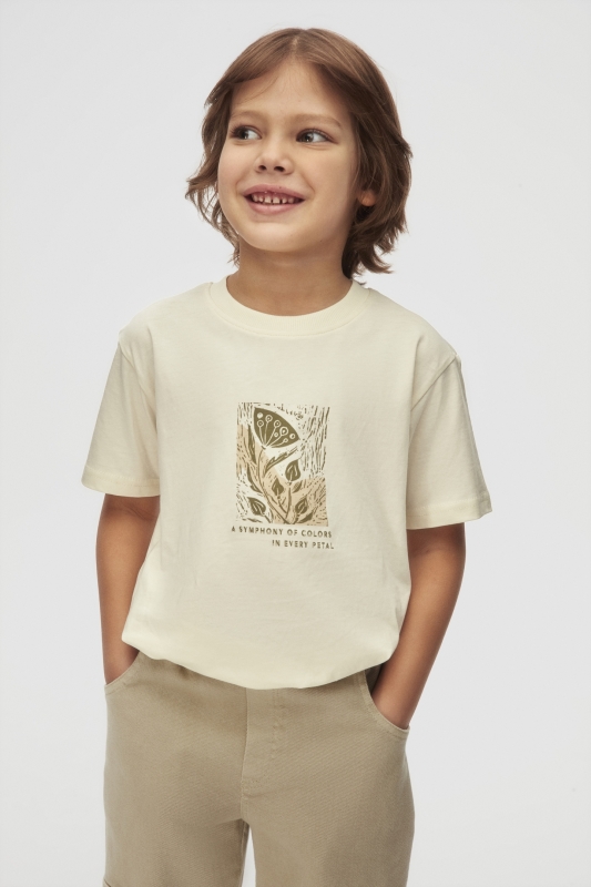 boy t-shirt 4-8 years 48503 - NK KİDS