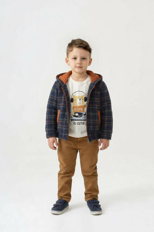 boy's top and bottom set 9-24 months 16290 - Bebüş