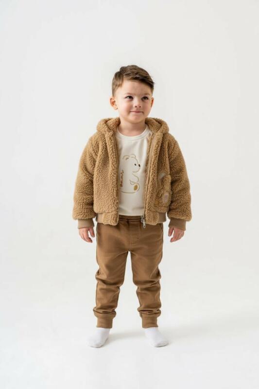 Erkek Çocuk Alt Üst Takım 9-24 Ay 16285 Camel - Bebüş