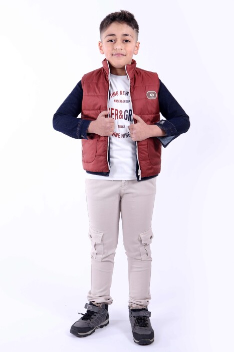 boys bottoms and tops set 6-10 years old 13089 - 1