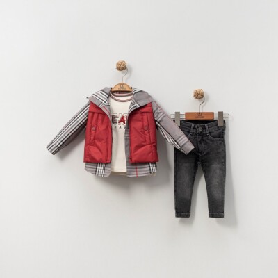 boy bottom top set 6-24 months 4212 - 1