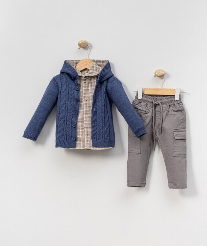 boys bottom and top set 6-36 months 2517 - Top Kids