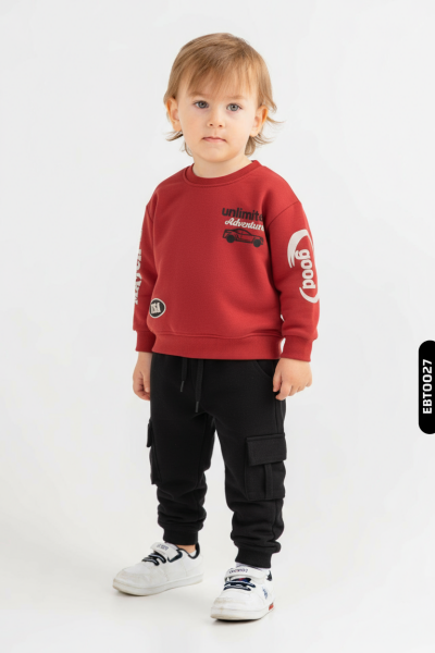 boys top and bottom 2-piece combination set0380 - ESCABEL