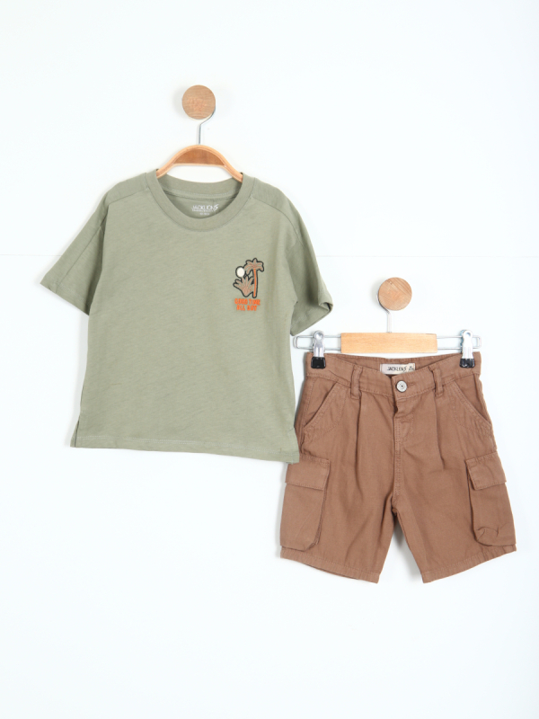 boys combination set 1-4 years old set0321 - NK KİDS