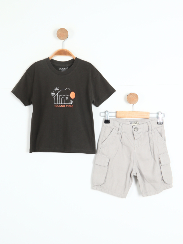 boys combination set 1-4 years old set0327 - NK KİDS