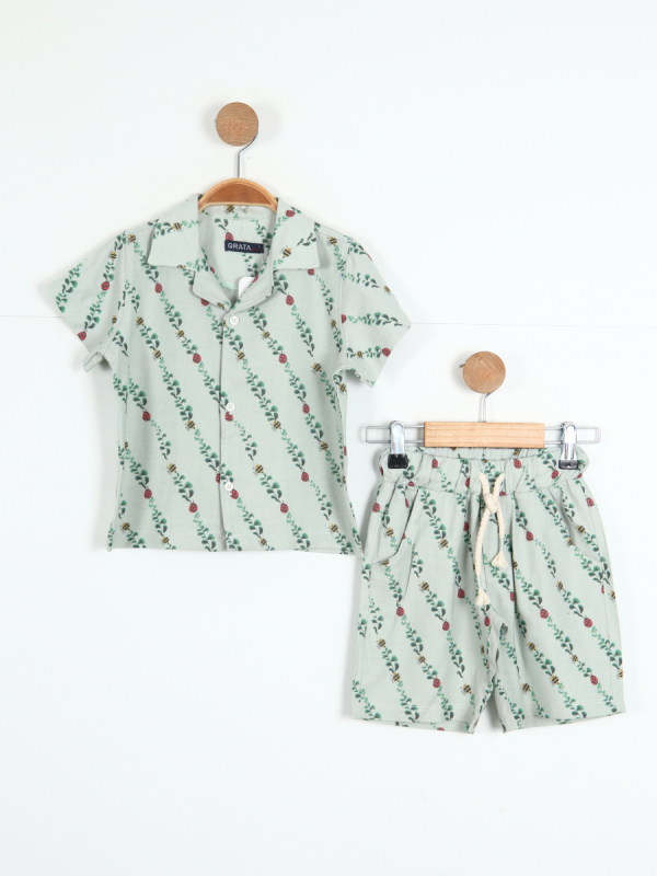 boys combination set 1-5 years old set0328 - NK KİDS