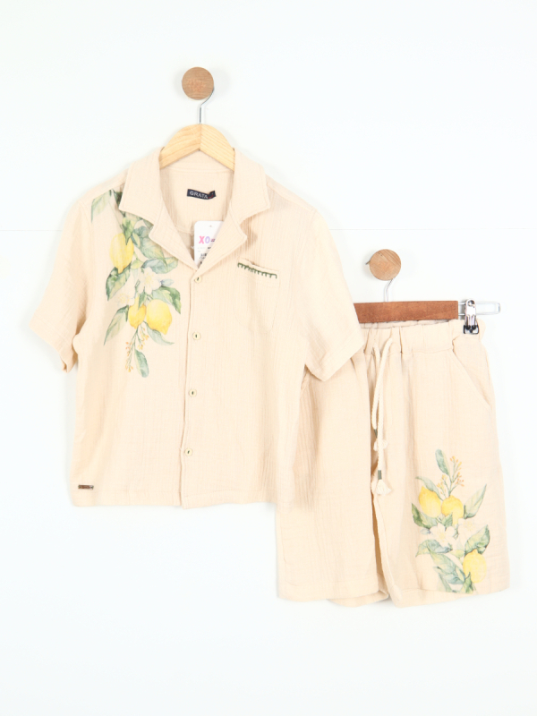 boys combination suit 6-12 years old set0337 - NK KİDS