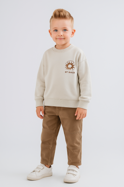 boys combination suit 4-13 years old set0385 - NK KİDS