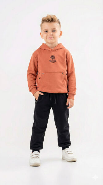 boys 2-piece combination suit 8-14 years old set0428 - NK KİDS