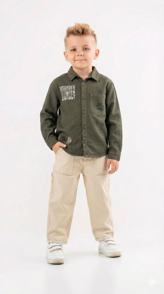 boys 2-piece combination suit 8-14 years old set0430 - NK KİDS