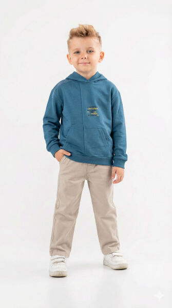 boys 2-piece combination suit 8-14 years set0431 - NK KİDS
