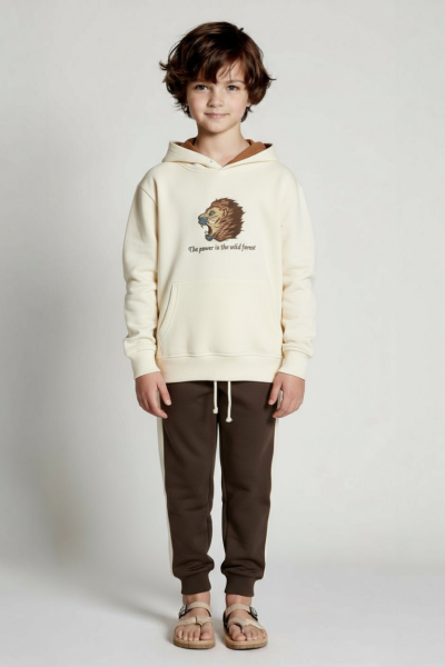 boys 2-piece combination suit 4-13 years old set0432 - NK KİDS