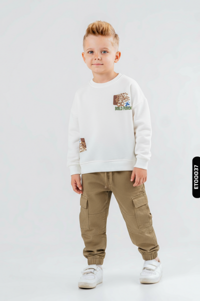 boys 2-piece combination suit 4-13 years old set0435 - NK KİDS