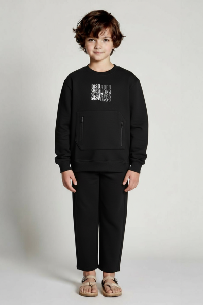 boys 2-piece combination suit 8-14 years old set0447 - NK KİDS