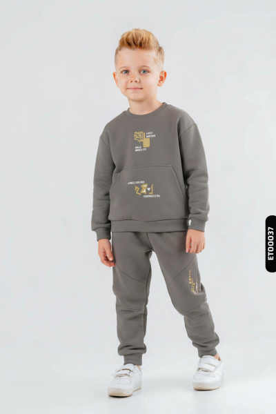 boys 2-piece combination suit 4-8 years old set0450 - NK KİDS