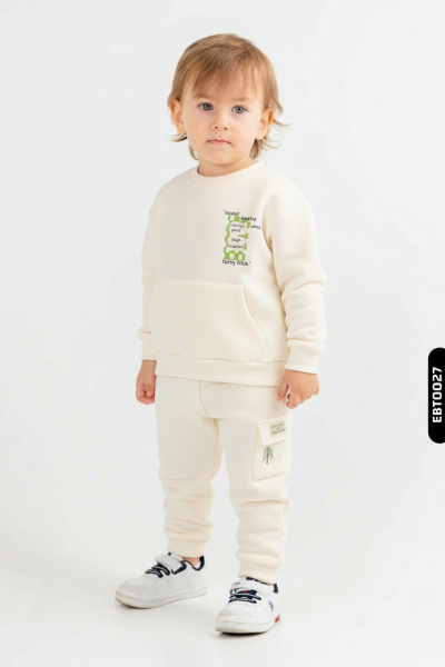 boys 2-piece combination set 1-4 years old set0451 - NK KİDS