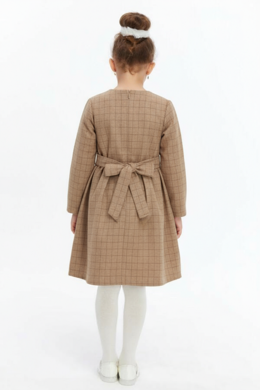 فستان بناتي من عمر 6 إلى 10 سنوات 403 - 6