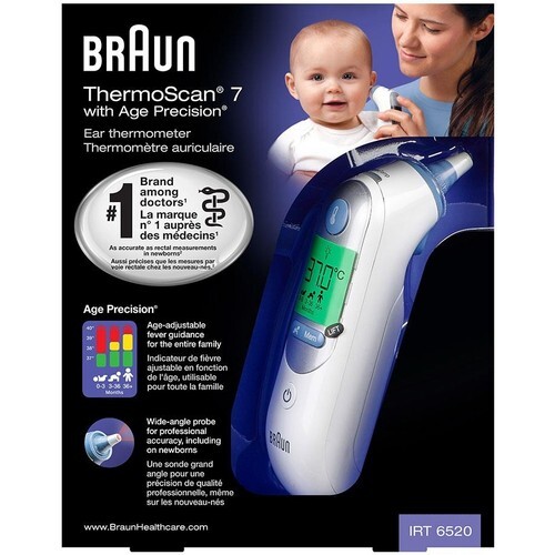 مقياس الحرارة براون IRT 6520 ثيرموسكان - Braun