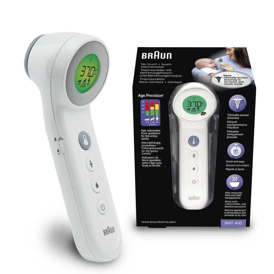 مقياس حرارة الجبهة بدون تلامس Braun BNT400 - 1