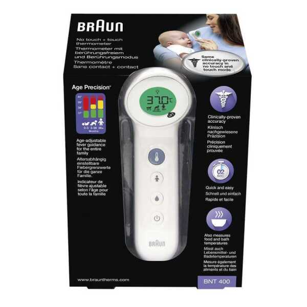 مقياس حرارة الجبهة بدون تلامس Braun BNT400 - 2