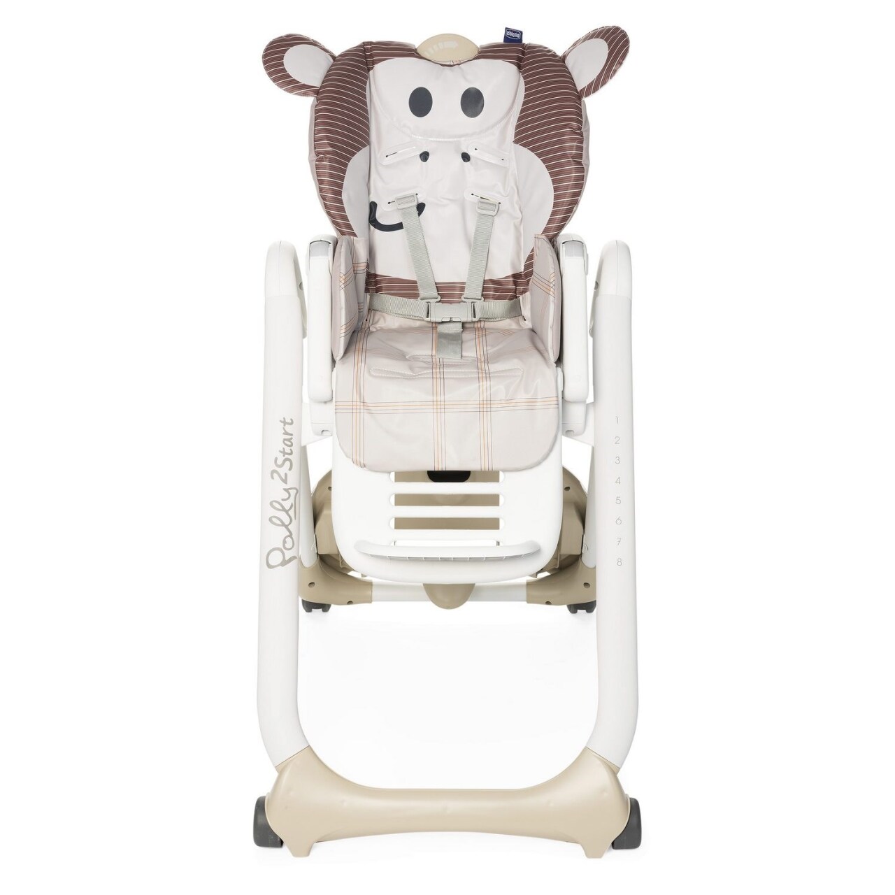 كرسي الأطفال المرتفع Chicco Polly 2 Start Monkey - 5