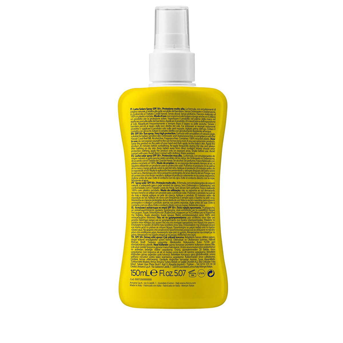 Chicco Baby Moments Sun Güneş Sprey Spf 50+ 150 ml + After Sun Hediye - 3