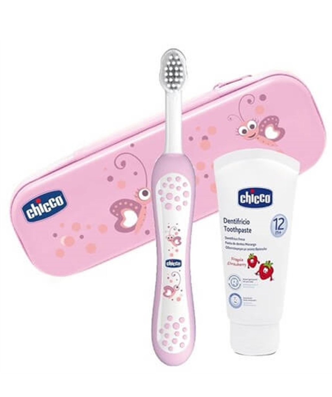 Chicco Diş Fırça Seti 6-36 Ay Pembe - 1