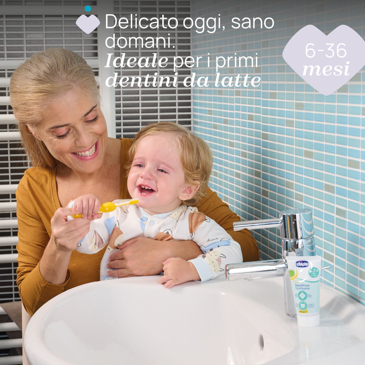 Chicco Diş Fırçası Seti 6+ Ay Lila - 3
