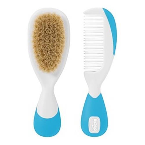 Chicco Fırça ve Tarak Seti 0 Ay+ Mavi - 1