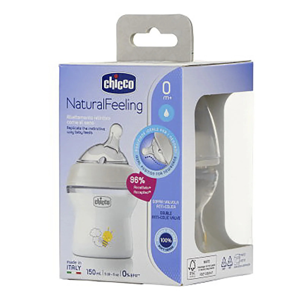 Chicco NaturalFeeling PP Biberon 0 Ay+ 150 ml - 5