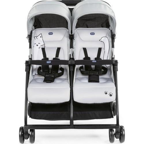 Chicco Ohlala Twin İkiz Bebek Arabası Silver - 2