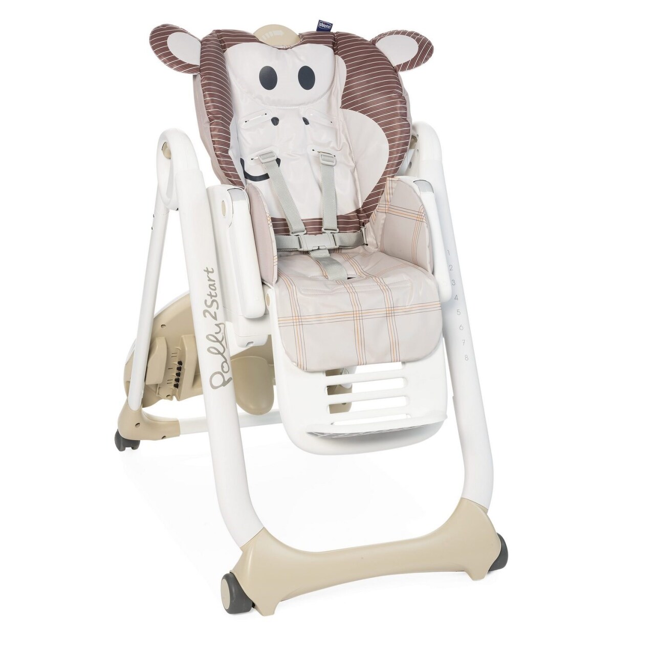 Chicco Polly 2 Start Mama Sandalyesi Monkey - 2