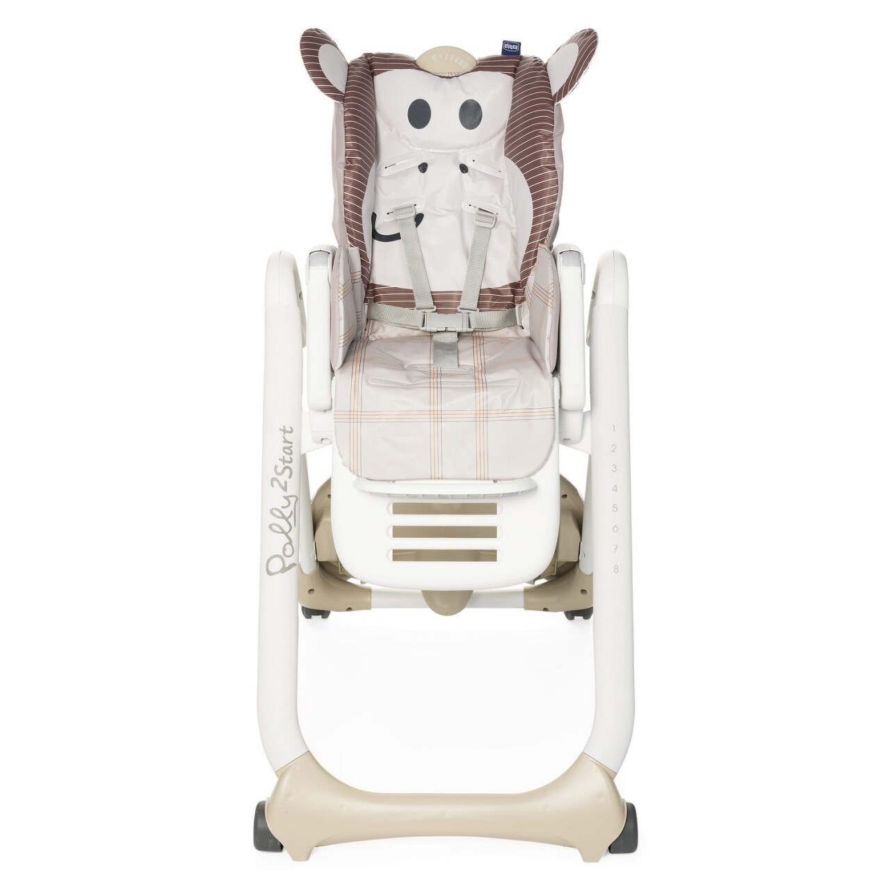 Chicco Polly 2 Start Mama Sandalyesi Monkey - 4