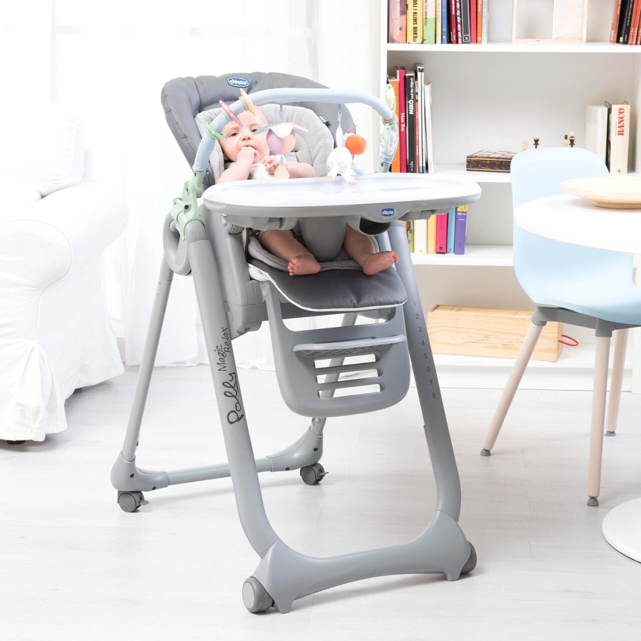 Chicco Polly Magic Relax Mama Sandalyesi Graphite - 6