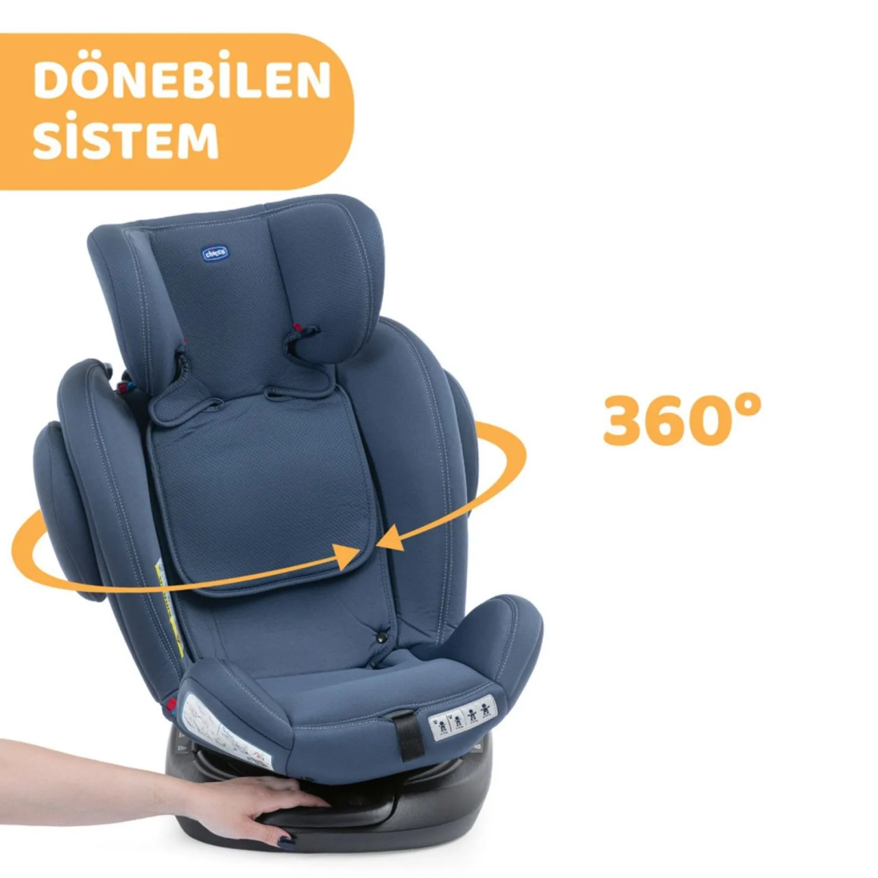Chicco Unico Plus 0-36 Kg Oto Koltuğu İndia İnk - 6