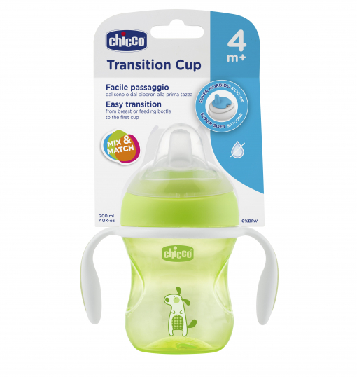 Chicco Yumuşak Uçlu Geçiş Bardağı 4 Ay+ 200 ml Unisex - 4
