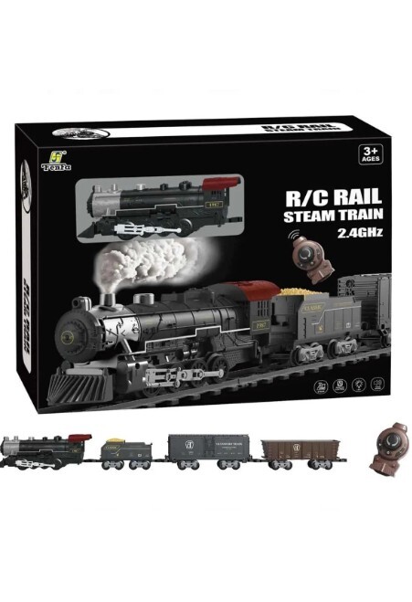 Classic Steam Kumandalı 2,4 Ghz Pilli Tren Seti 30 Parça - 1