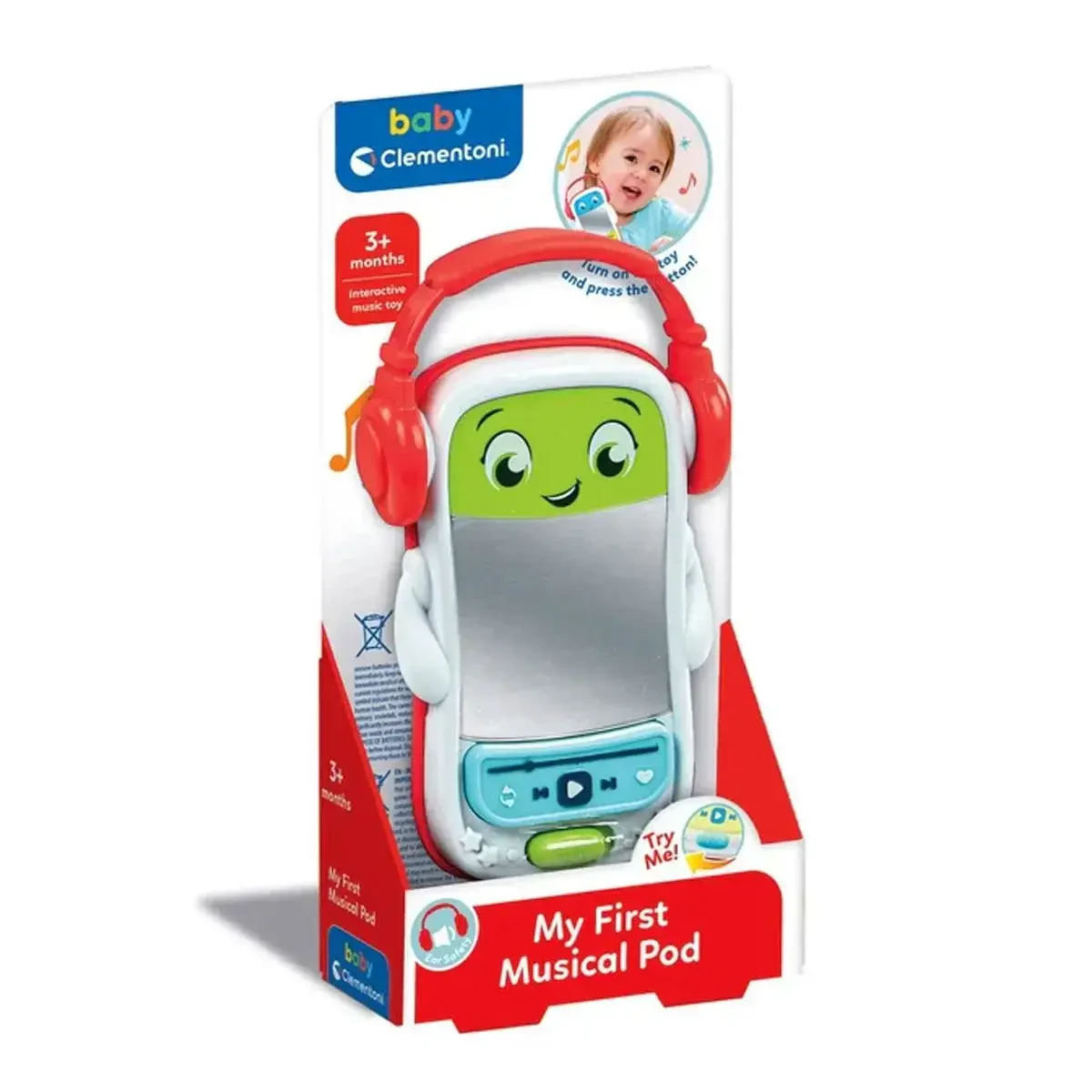 Clementoni Baby Müzikli Pod Telefon 17894 - 1