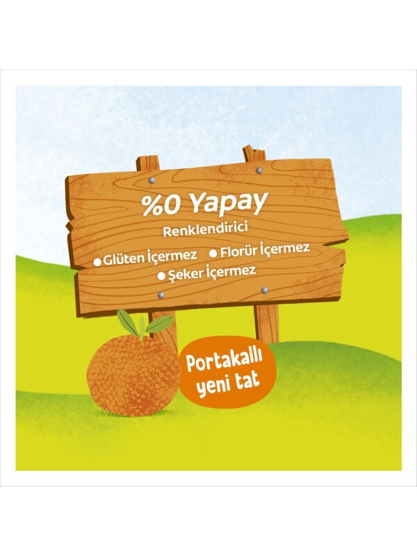 Colgate Kids Portakal Aromalı Florürsüz Diş Macunu 3-5 Yaş 60 ml - 4