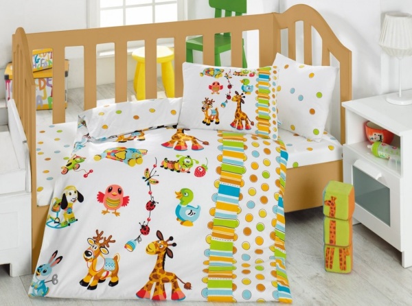 Cotton Box Bebek Nevresim Takımı Oyun Bahçesi - 1