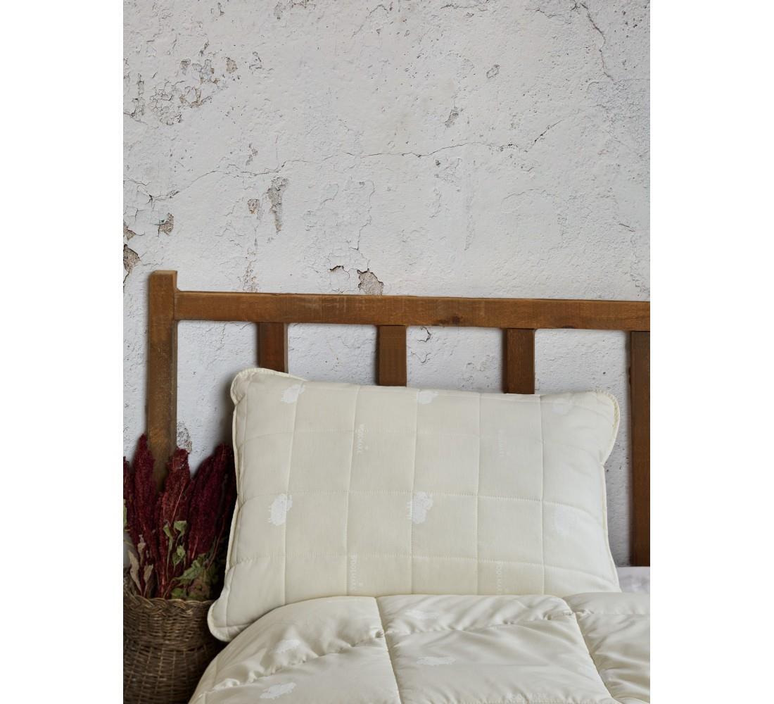 وسادة من القطن والصوف 50 × 70 - 1