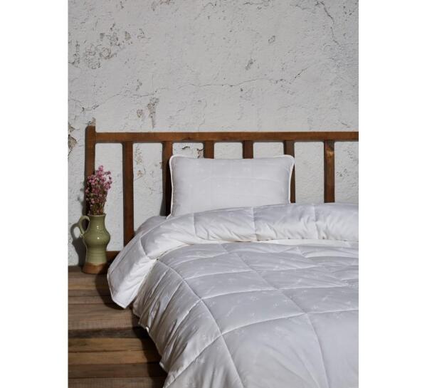 لحاف فردي من القطن والخيزران - Cotton Box