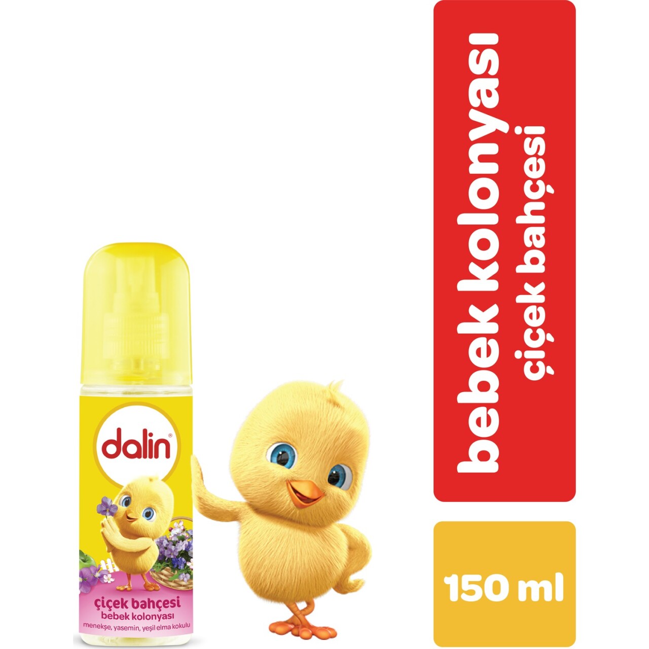 Dalin Sprey Bebek Kolonyası Çiçek Bahçesi 150 ml - 1