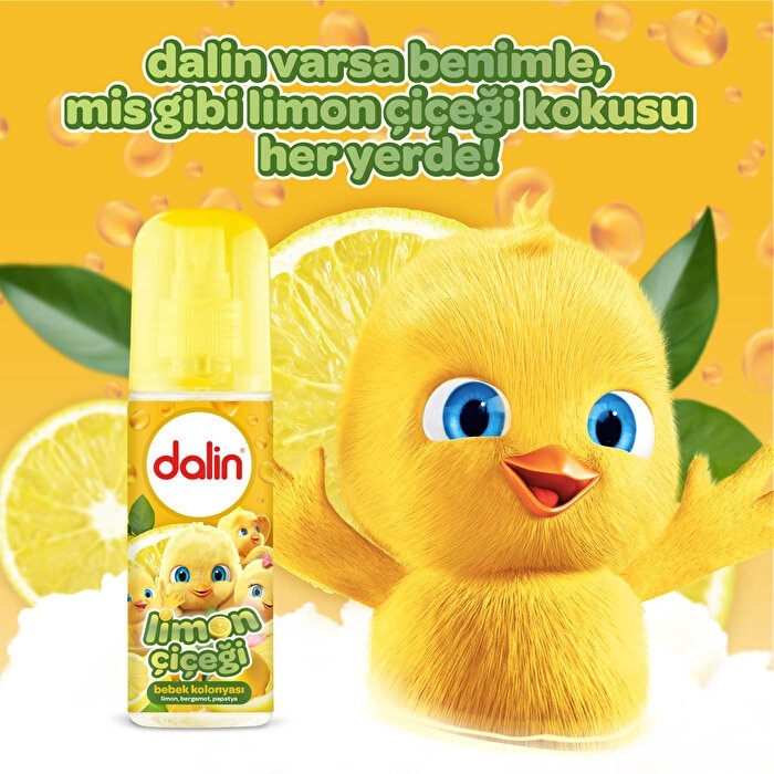 Dalin Sprey Bebek Kolonyası Limon Çiçeği 150 ml - 2