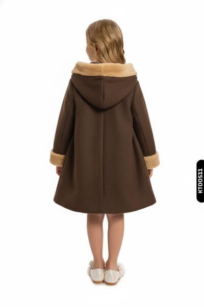 معطف بناتي من عمر 8 إلى 12 سنة 1054 - 2