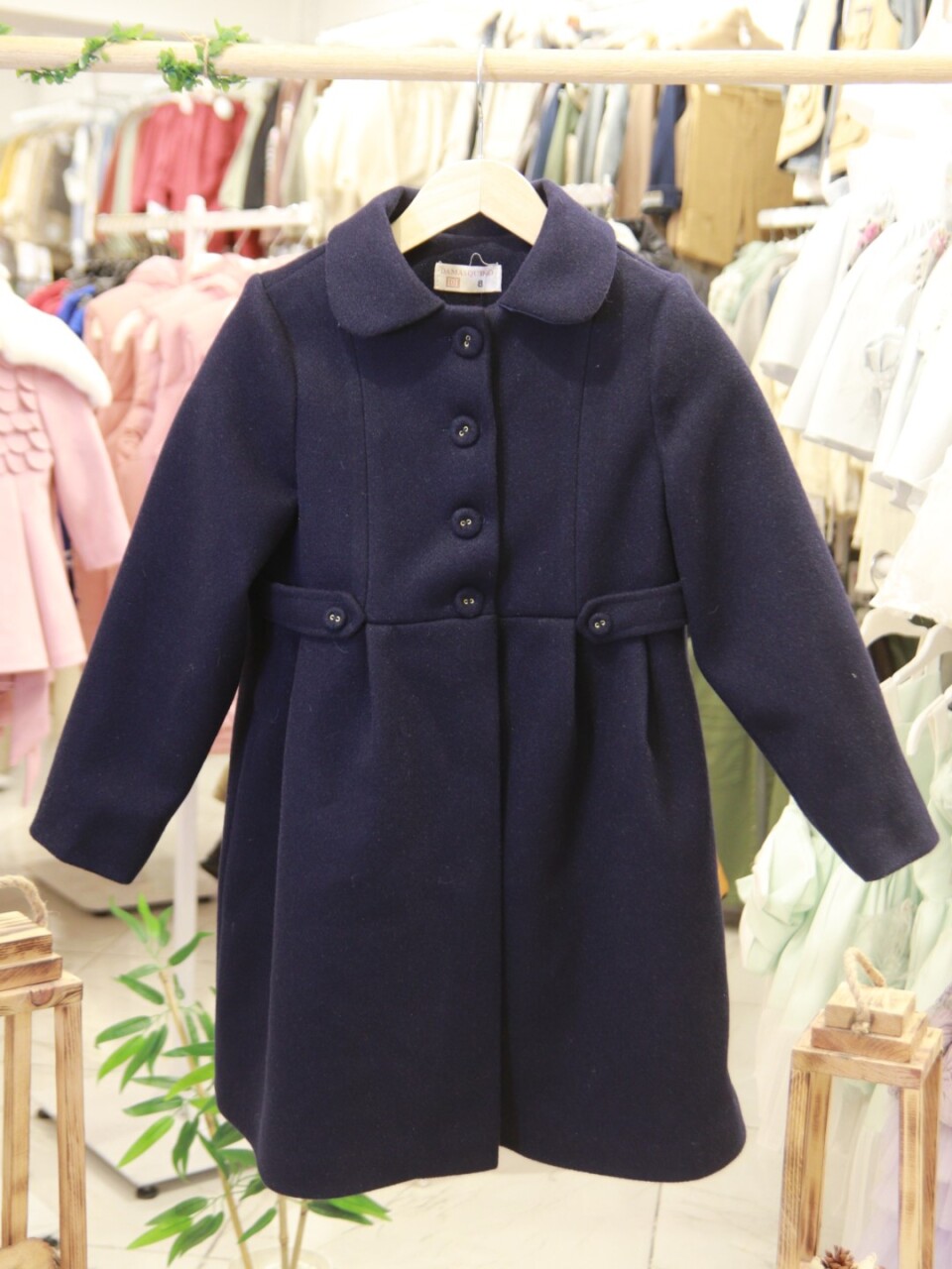 معطف بناتي من عمر 8 إلى 12 سنة 1051 - 4