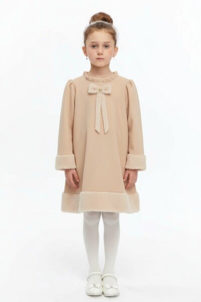 فستان بناتي من عمر 4 إلى 8 سنوات 2886 - Damasqino